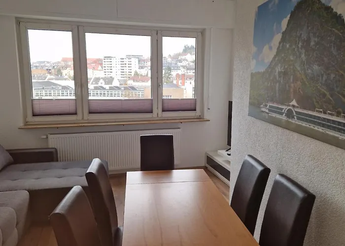 Ii Schoene In Bingen Mit Phantastischem Blick Auf Nahe, Fuer Monteure-b *